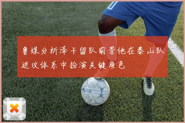鲁媒分析泽卡留队前景他在泰山队进攻体系中扮演关键角色